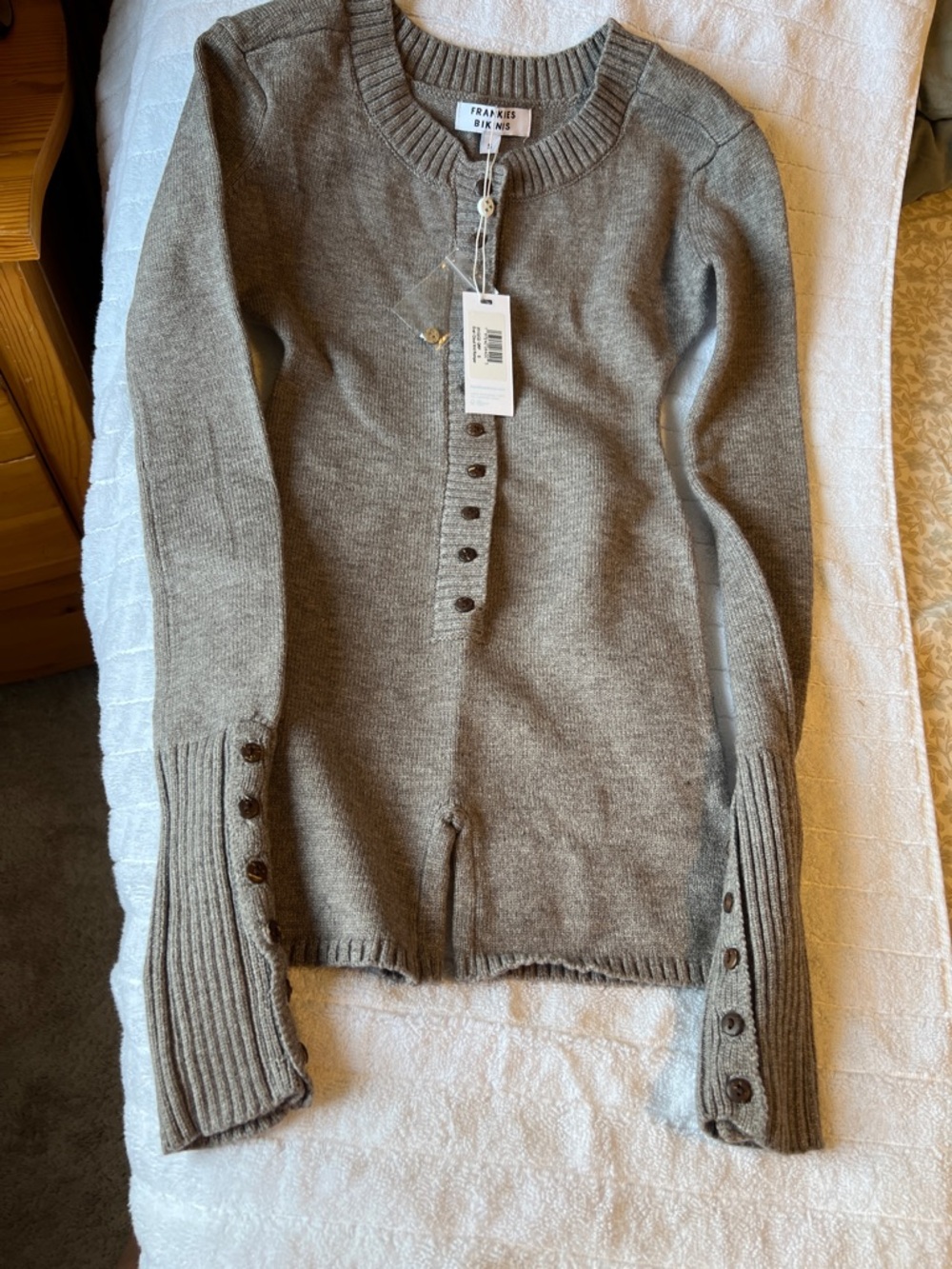 Frankie's Bikinis Evan Cloud knit romper